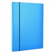 Teczka-pudełko z gumką PP, A4/30, niebieska (21187511-01)