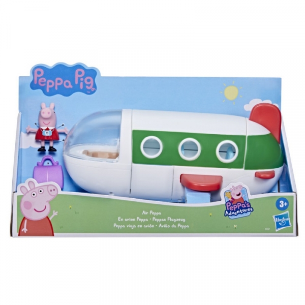 Zestaw z figurką Świnka Peppa Samolot (F3557)