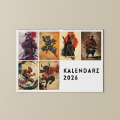 Kalendarz 2026 Zwierzaki Ninja - Opracowanie zbiorowe