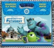 Uniwersytet Potworny Zestaw książek + kredki