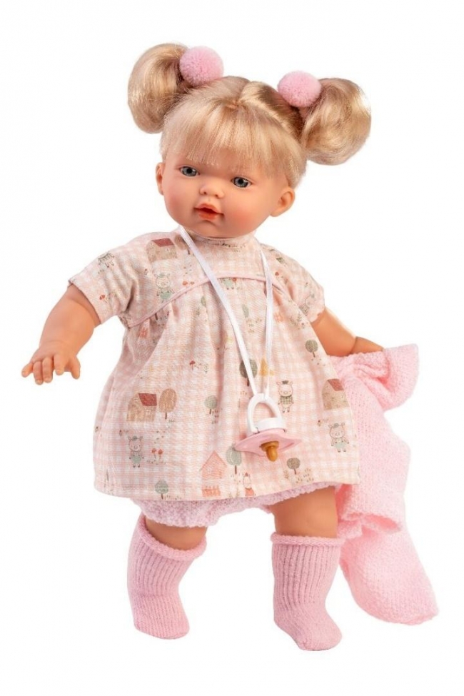 <img src='https://webimage.pl/pics/680/1/d8426265331680.jpg' style='height:440px' /> Płacząca lalka Roberta 33cm