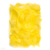 Piórka 5-12 cm, 10 g yellow (żółte) (CEPI-013)