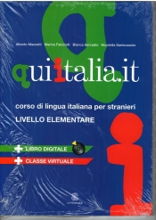 Qui italia.it livello elementare A1- A2 Podręcznik + MP3