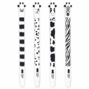 Długopis usuwalny Black&White 0,5mm nieb. (12szt)