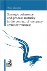 Strategic coherence and process maturity in the context of company Paweł Mielcarek