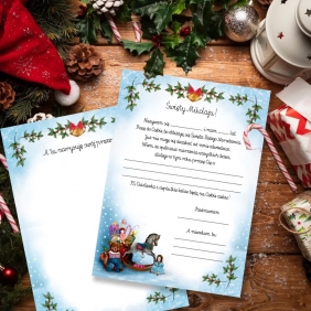 List do Mikołaja - Mikołaj u drzwi