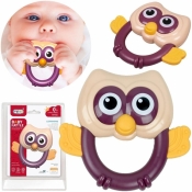 Grzechotka dla malucha sowa