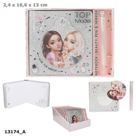 Notes z lusterkiem i długopisem Top Model 13174A