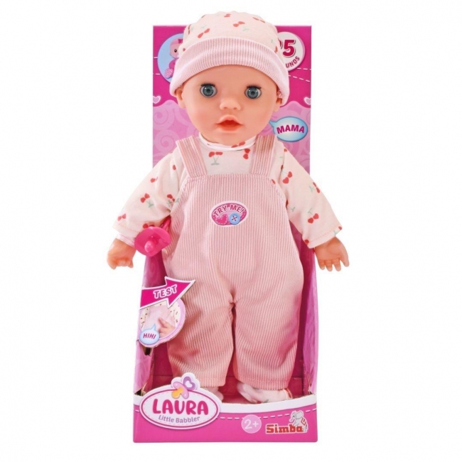 Lalka Laura gaworząca 30 cm