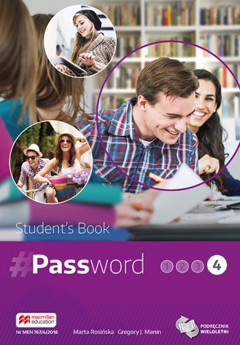 Password 4 Książka ucznia (wersja wieloletnia) - Gregory J. Manin, Lynda Edwards, Rosińska Marta - książka