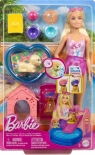 <img src='https://webimage.pl/pics/680/8/d0194735258680.jpg' width='305' height='500'> Barbie Puppy Pool Party z akcesoriami zmiana kolor
