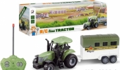 Traktor sterowany pilotem z ładowarką