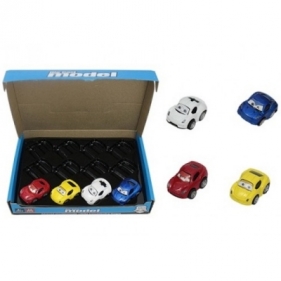 Auto metalowe Mini z oczami (NO-1001068)
