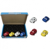 Auto metalowe Mini z oczami (NO-1001068)