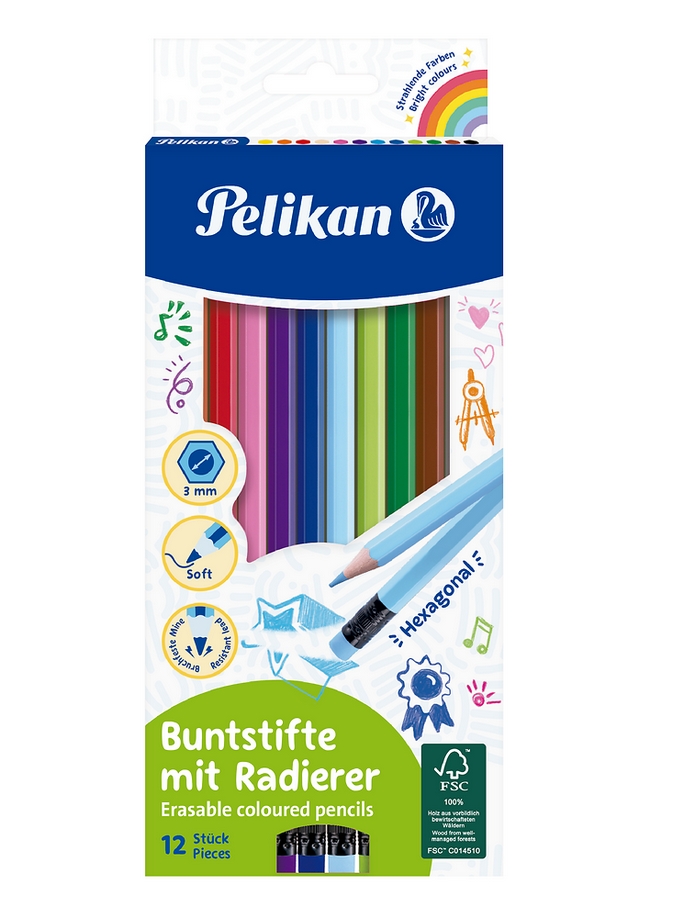 <img src='https://webimage.pl/pics/681/0/d4012700700681-5.png' style='height:440px' /> Kredki wymazywalne sześciokątne, 12 kolorów