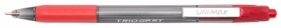 Długopis trio rt gp steel czerwony 0440-0013-05
