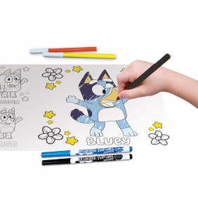 Szkoła rysowania z tablicą - Bluey