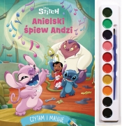 Czytam i maluję. Anielski śpiew Andzi. Disney Stitch - John Edwards