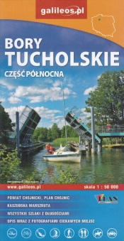 Bory Tucholskie część Północna 1:50 000