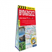 Bydgoszcz papierowy plan miasta 1:20 000 - Opracowanie zbiorowe
