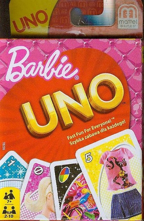 UNO karty Barbie