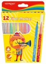 Flamastry Fiber Marker 12szt