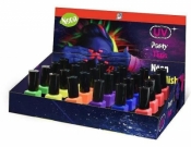 Lakier wodny do paznokci 7,45ml neon UV (24szt)