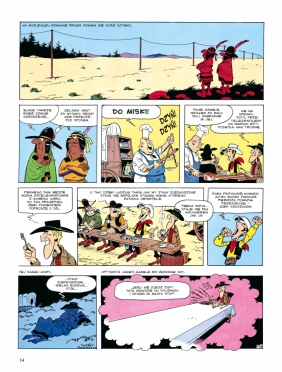 Lucky Luke. Śpiewający drut. Tom 46