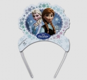 Tiara papierowa Kraina Lodu 6 sztuk