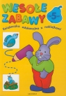 Wesołe zabawy Książeczka edukacyjna z naklejkami