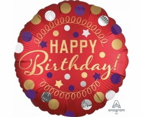 Balon foliowy XL Happy Birthday