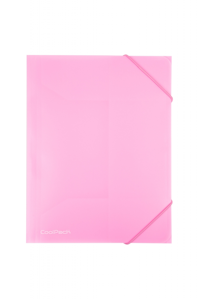 Coolpack, Teczka z gumką A4 Pastel - Powder Pink (20682CP)