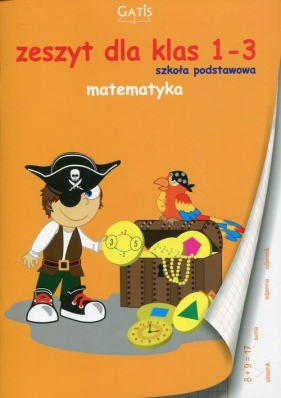 Zeszyt A5 Matematyka 1-3 w kratkę 16 kartek