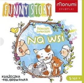 KSIĄŻECZKI HARMONIJKI - DZIECIAKI ZWIERZAKI NA WSI