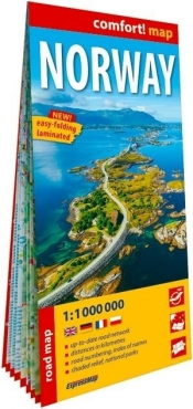 Comfort! map Norway 1:11000 000 w.2026 - Opracowanie zbiorowe