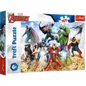 Trefl, Puzzle 160: Avengers - Gotowi by ratować świat (15368)