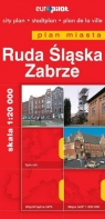 Ruda Śląska. Zabrze. Plan miasta w skali 1:20 000 praca zbiorowa
