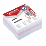 Karteczki Office Products nieklejone 85x85x40mm mix kolorów