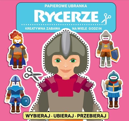 <img src='https://webimage.pl/pics/682/4/d86575B.jpg' style='height:440px' /> Papierowe ubranka Rycerze