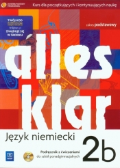 Alles klar 2B Podręcznik z ćwiczeniami z płytą CD Zakres podstawowy Kurs dla początkujących i kontynuujących naukę