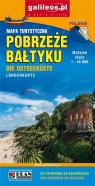 Mapa turystyczna - Pobrzeże Bałtyku 1:45 000 praca zbiorowa
