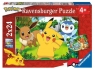 Ravensburger, Puzzle dla dzieci 2x24: Pokemon (5668)