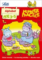 Letts Monster Practice: Alphabet Age 3-5