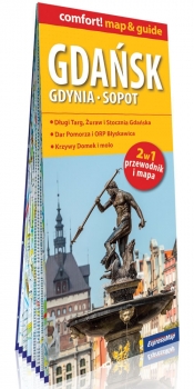 Gdańsk Gdynia Sopot 2w1 przewodnik i mapa - Opracowanie zbiorowe