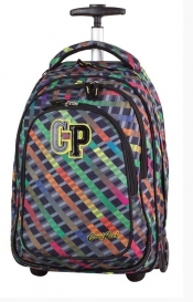 Plecak młodzieżowy na kółkach CoolPack Target Rainbow Stripes