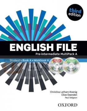 English File 3Ed Pre-Intermediate Multipack A with iTutor + iChecker - Christina Latham-Koenig, Clive Oxenden, Seligson Paul