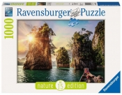 Puzzle 1000: Trzy skały w Cheow, Tajlandia (13968)