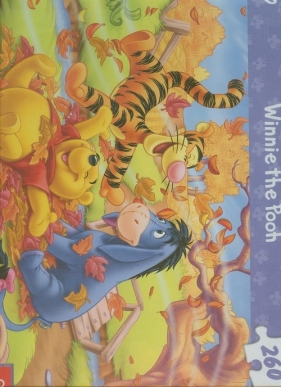 Puzzle 260 Winnie the Pooh Zabawa w liściach (13068) - <br />