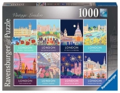 Ravensburger, Puzzle 1000: Vintage Londyn (12000168)