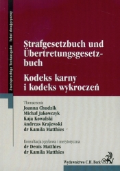 Strafgesetzbuch und ubertretungsgesetz-buch Kodeks karny i kodeks wykroczeń